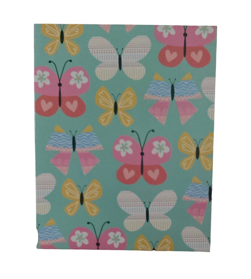 Creative Colors Back to School 2 Pocket Folders | Heavy Duty | Set of 4 Portfolios | Elementary Grade School | Fun Trendy Designs (Rainbows, Unicorns, Butterflies, Flowers) - Image 4