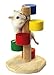 Litewoo Hamster Climbing Ladder Toy Natural Wooden Pets Training Cage Toy Colorful Playing Platform for Small Mice Guinea Pig Chinchilla Squirrel Sugar Glider ChipmunkRandom Color - Image 3