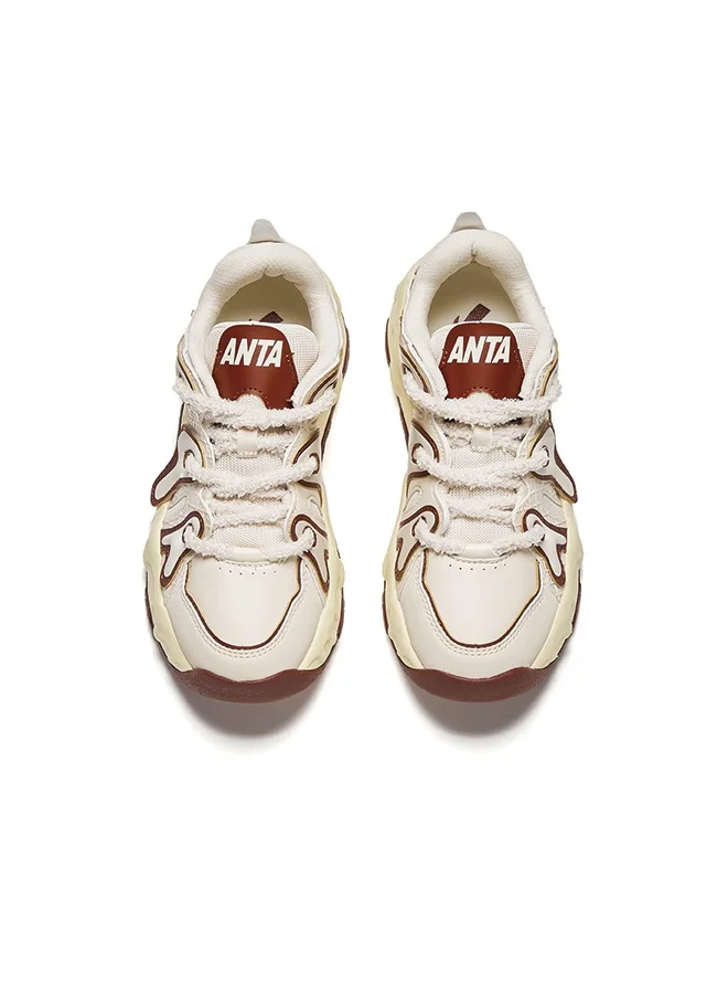 ANTA Milkshake | trendy sports casual shoes bread shoes summer thick sole lifesytle shoes