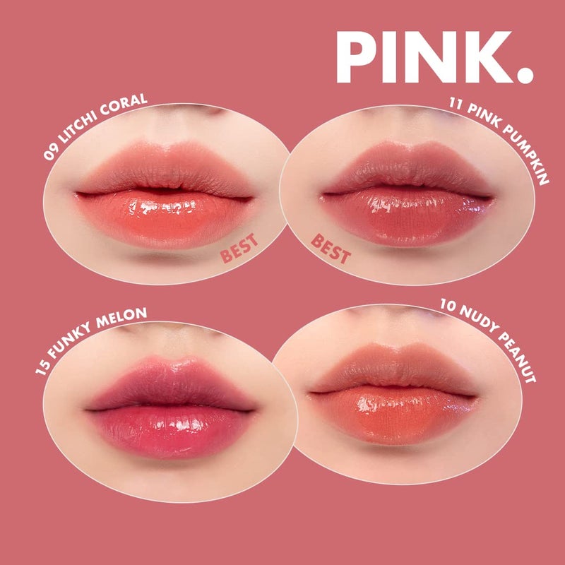 rom&nd ROMAND Juicy Lasting Tint F/W Colors 4 Shades (11#PINK PUMPKIN) - Image 3