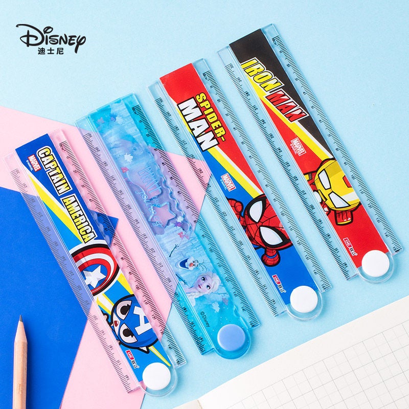 Frozen Elsa Princess Children'S Folding Ruler For Primary School Students Simple And Cute Measuring Stationery - Image 3