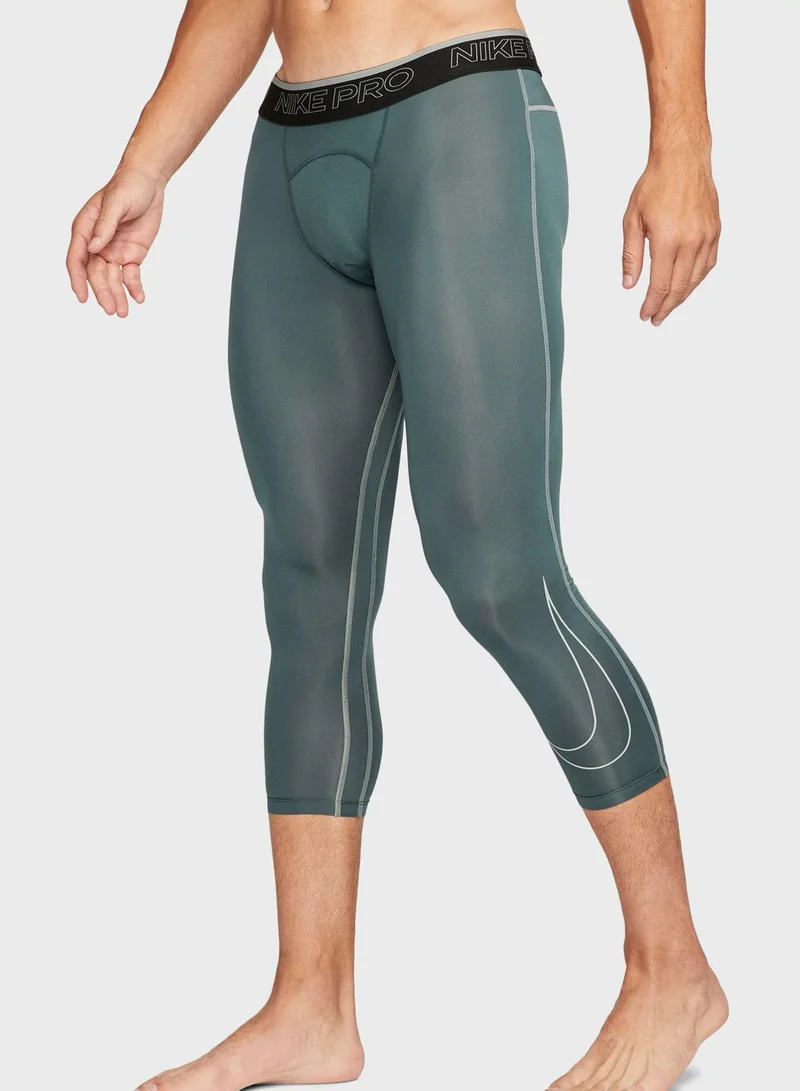 Nike Dri-Fit Pro 3Qt Tights