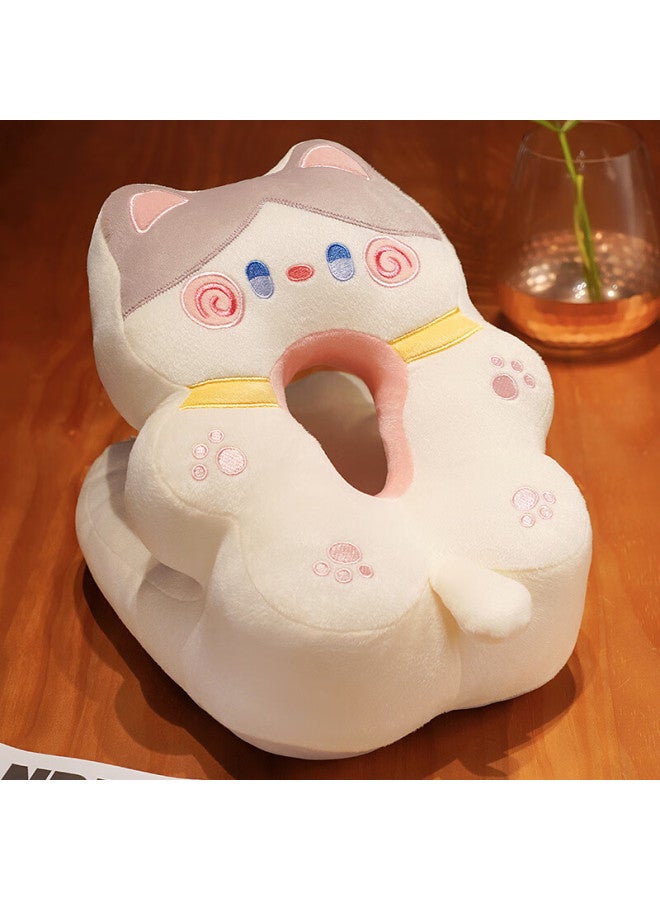 Weltston Office Desk Nap Pillow Plush Toy Doll Birthday Christmas Gift For Girls Cat Nap Pillow - Image 1