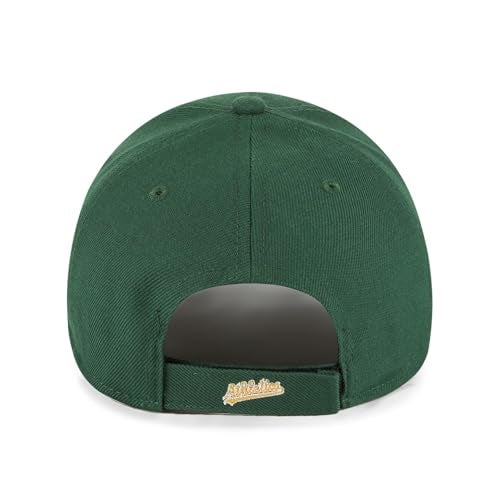47 قبعة بيسبول قابلة للتعديل من أوكلاند أثليتيكس MVP - أخضر داكن - Image 2
