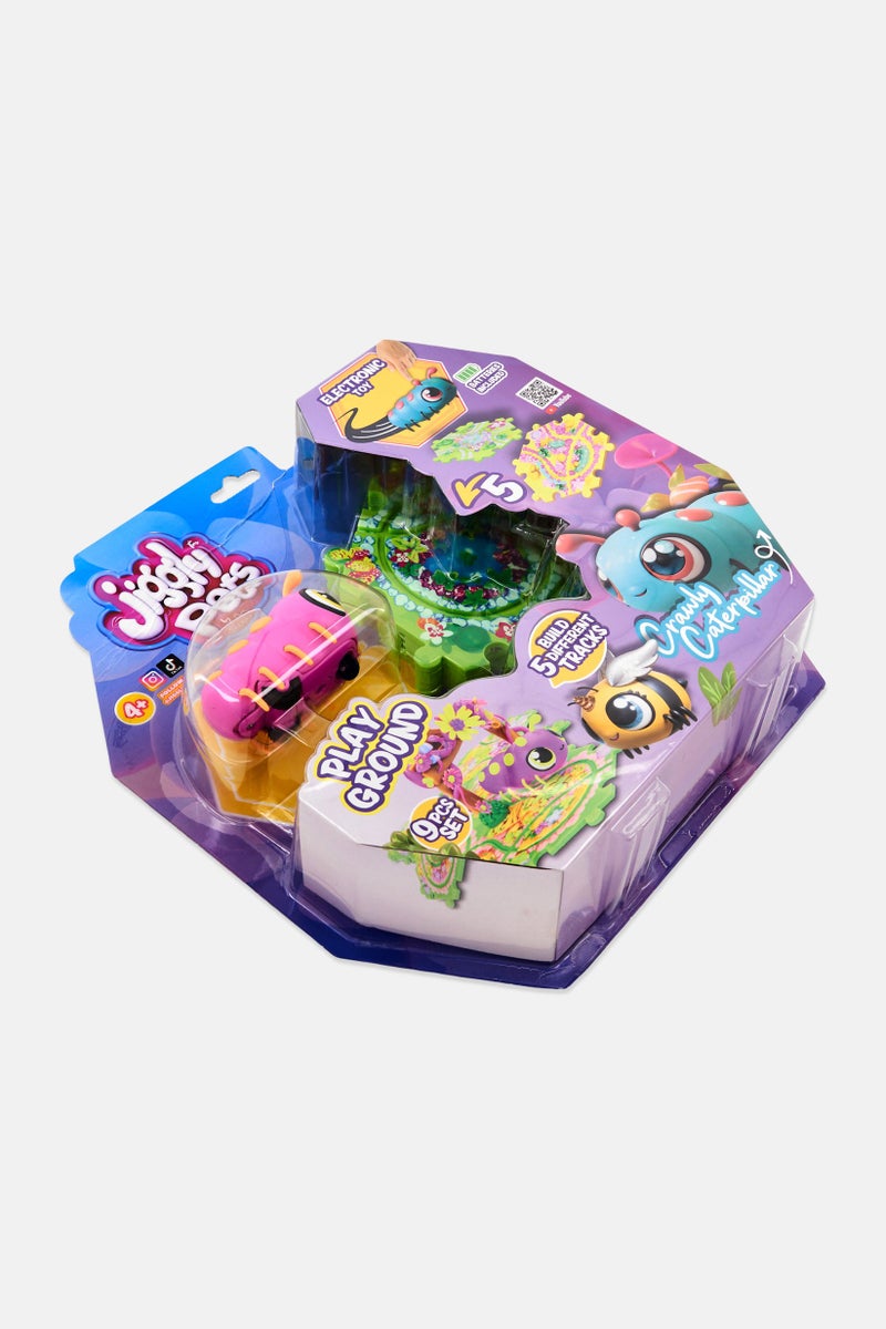 Jiggly Pets دودة زاحفة مع ملعب - Image 5