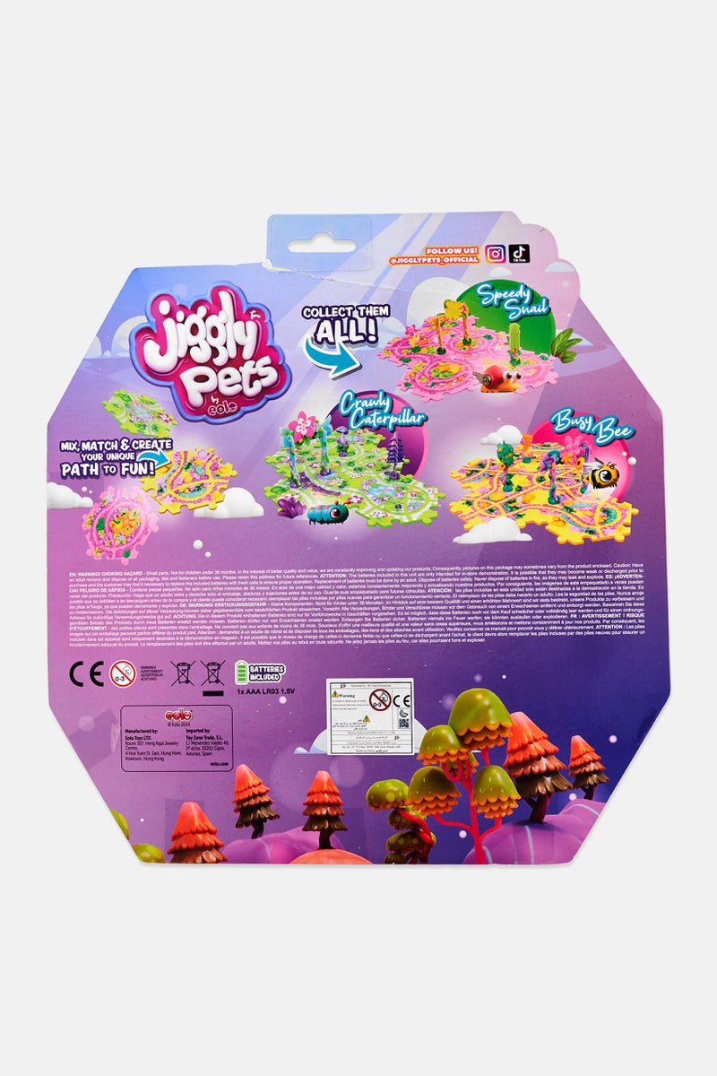 Jiggly Pets دودة زاحفة مع ملعب - Image 2