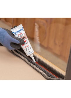 Weicon Silicone HT 300 85ml High temperature resistant Adhesive and sealant red  - Image 2