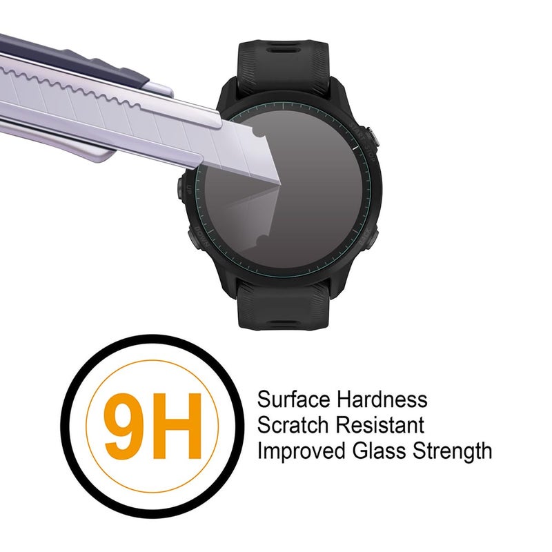 Supershieldz (3 Pack) Designed for Garmin Forerunner 955/955 Solar Tempered Glass Screen Protector, Anti Scratch, Bubble Free - Image 5