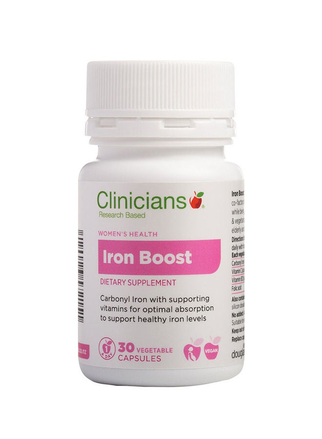 Clinicians Iron Boost Capsule 30's