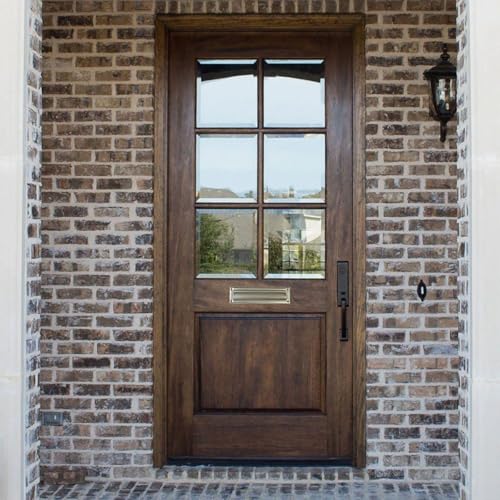 Architectural Mailboxes Mail Slot Cover for Front Door Mail Delivery Brass - Image 3