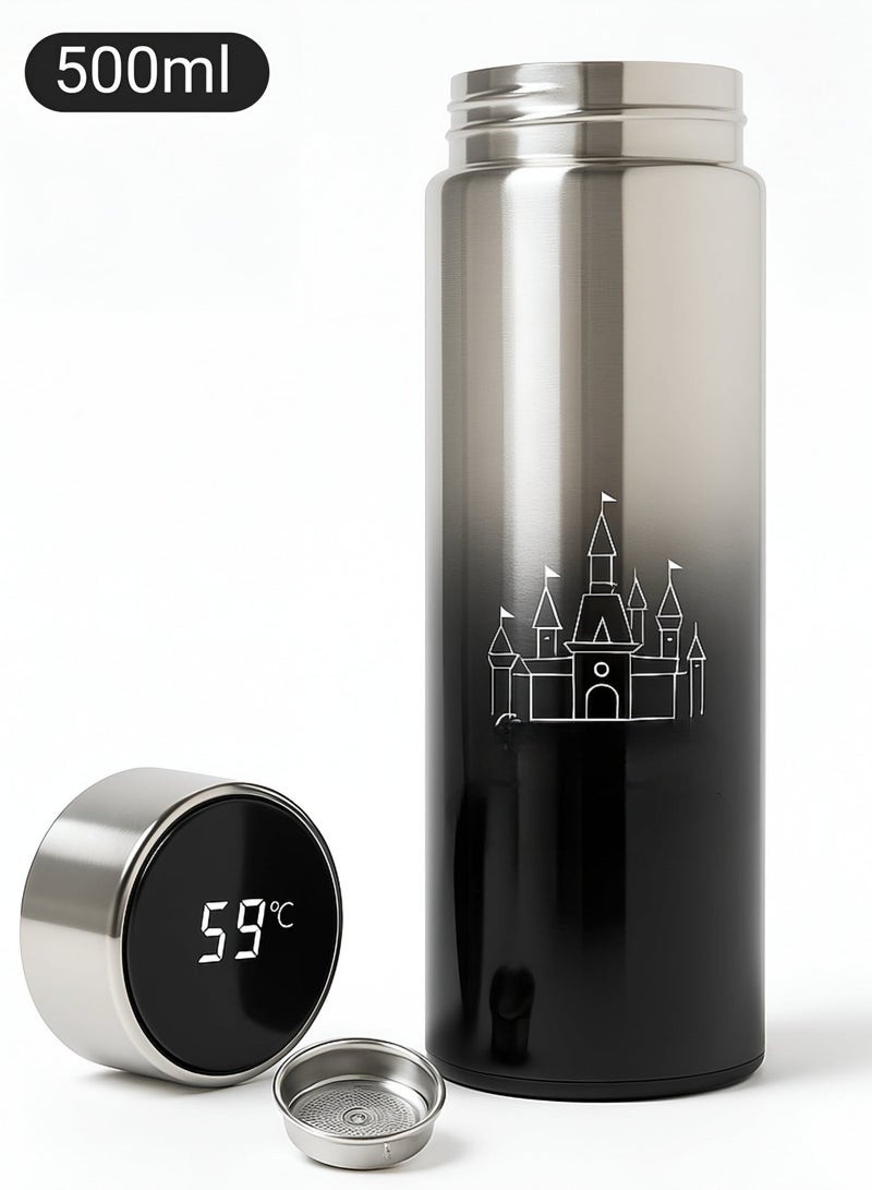 أو جي إس كوب حراري ستانلس ستيل بغطاء رقمي عزل يحافظ على البرودة 24 ساعة والحرارة 12 ساعة بجودة عالية - Image 2