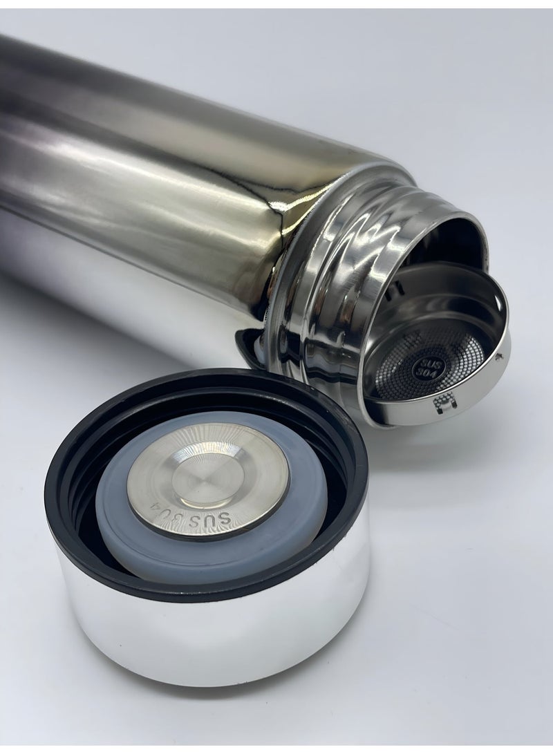 أو جي إس كوب حراري ستانلس ستيل بغطاء رقمي عزل يحافظ على البرودة 24 ساعة والحرارة 12 ساعة بجودة عالية - Image 5