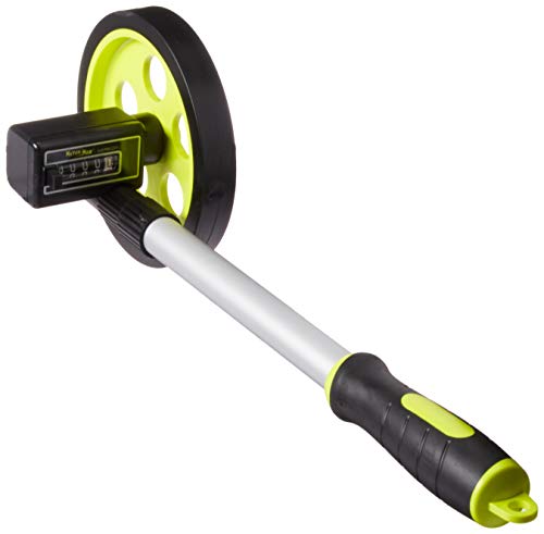 Komelon ML1810 Measuring Wheel for Feet, 6-Inch, Hi-Viz Yellow - Image 1