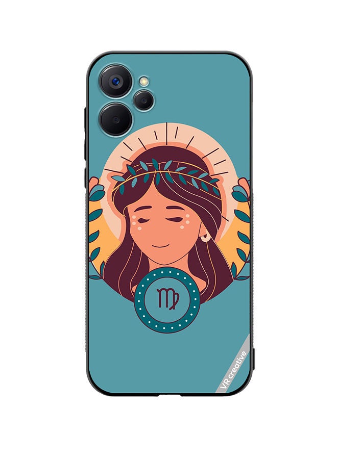 VR CREATIVE Protective Case Cover For Realme 9i 5G Virgin Zodiac Signs Design Multicolour - Image 1