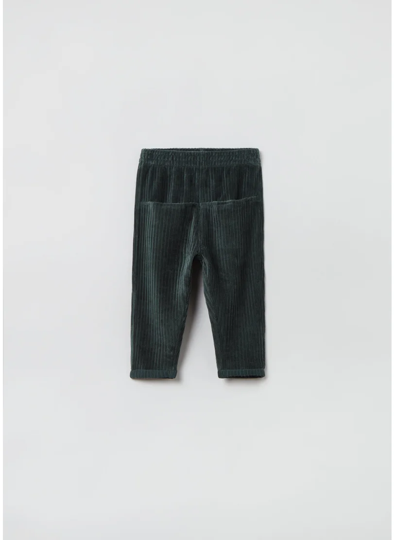 Ovs Ovs Baby Boy Ribbed Chenille Trousers