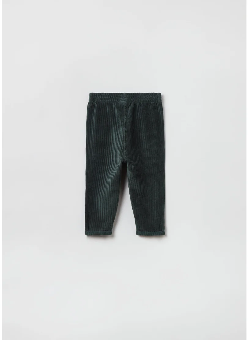 Ovs Ovs Baby Boy Ribbed Chenille Trousers