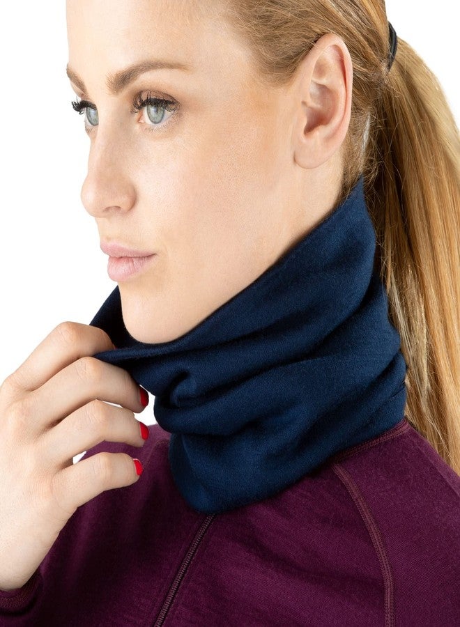 MERIWOOL 100% Merino Wool Ski Neck Gaiter Winter Neck Warmer for Women and Men - Image 3