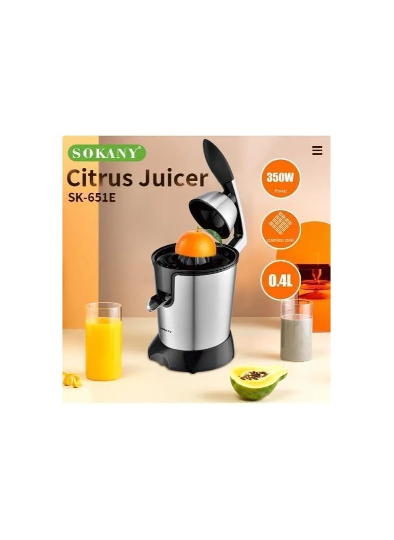JAMAKY Jamaican stainless steel electric orange juicer 700 watt  - Image 4