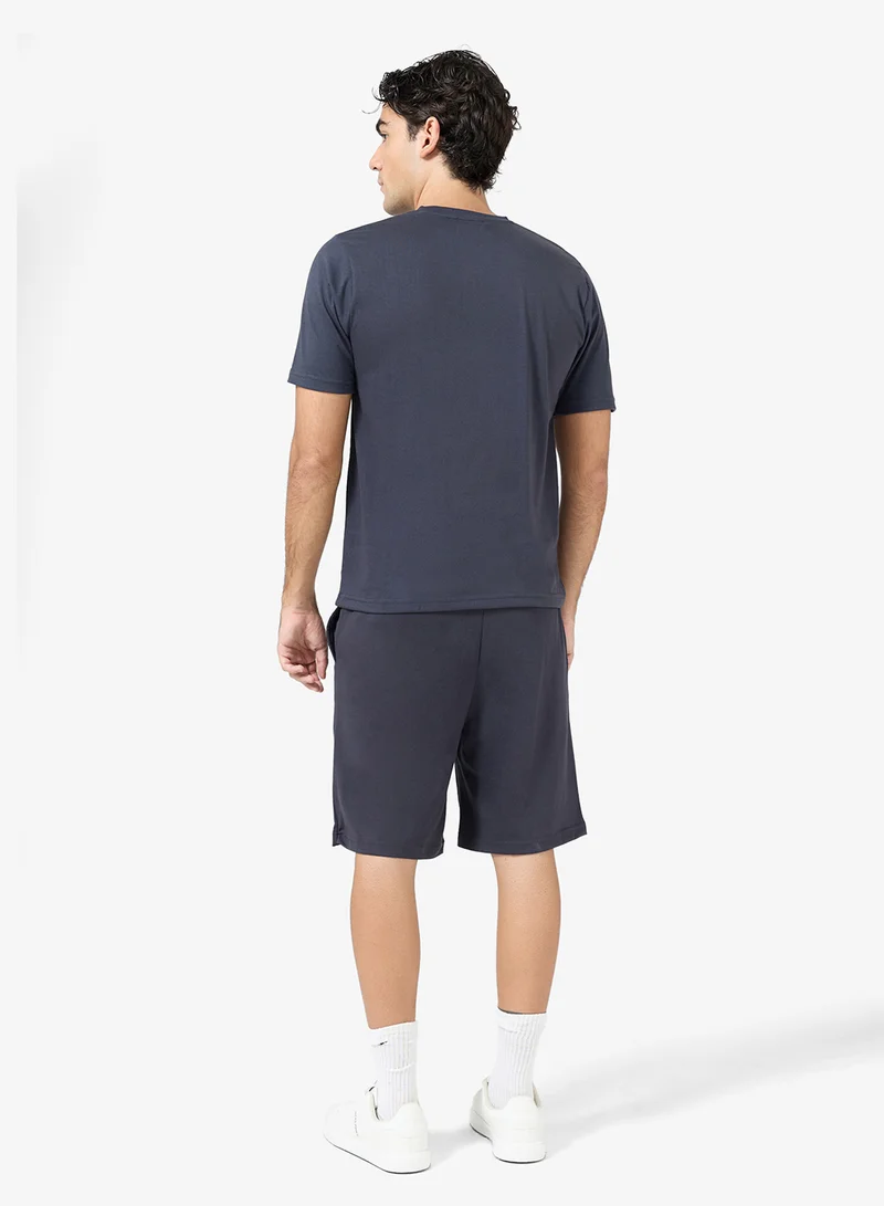 Seventy Five Basics T-Shirt & Shorts Set