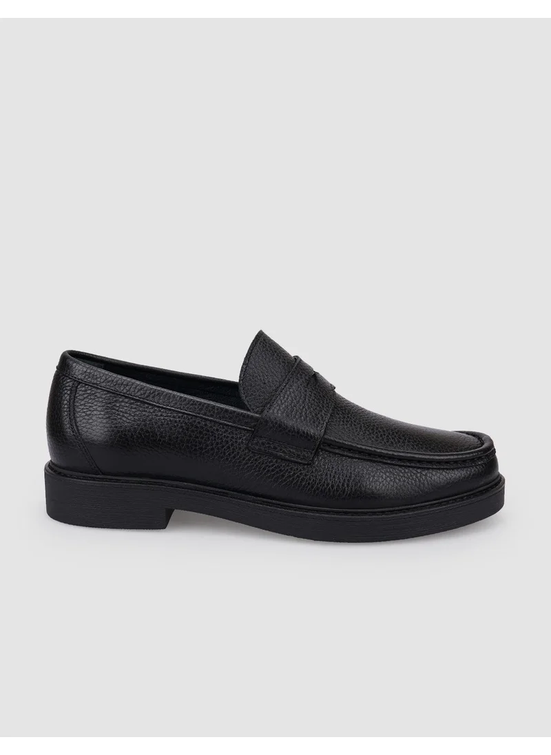 Cabani Leather Black Men's Casual Shoes