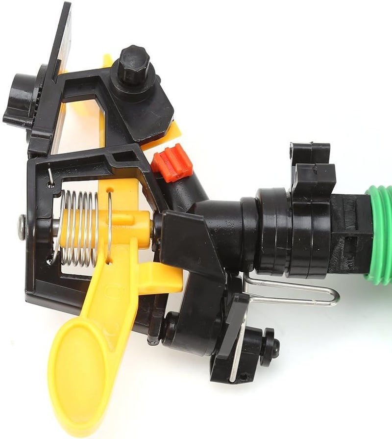 كلاراكو رشاشة عشب، بلاستيك ABS جديد تمامًا ونابض ونابض التوائي، رشاش مياه دوار 360 درجة، رشاشات عشب دائرية مثالية للاستخدام في الهواء الطلق/الحديقة/الفناء - Image 4