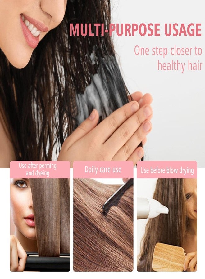 Grospe Rose Hair Conditioner,Softening Leave-In Conditioner With Rose Hips Extract,Vitamin E & Jojoba Oil,Softens Hair and Smooths Frizzy Conditioner,free from mineral oile,For Dry,Damaged Hair And Growth - Image 4