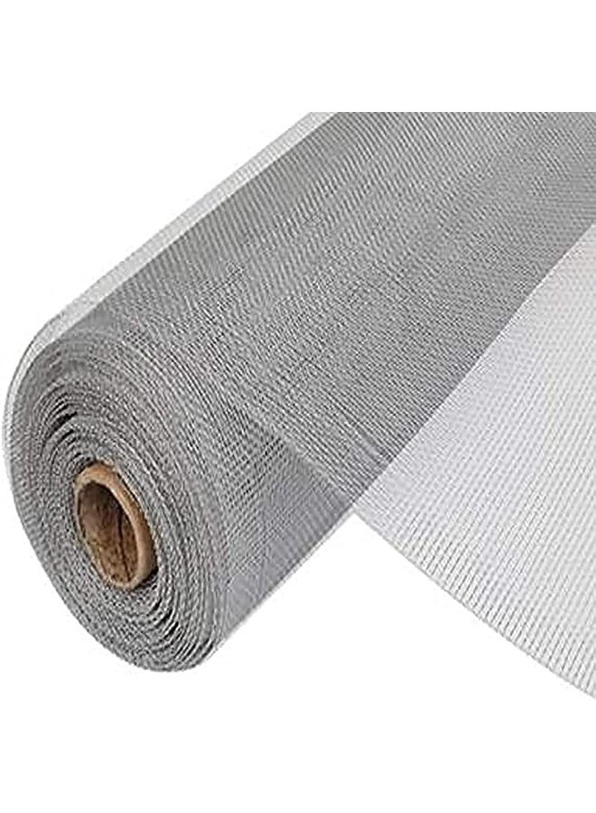 Royal Apex Custom Fiber Fly Insect Net, Anti Mosquito Bug For Windows Doors And Patio, Premium Pet Screen, Net Barrier, Invisible (4 Feet, 1 Meter)