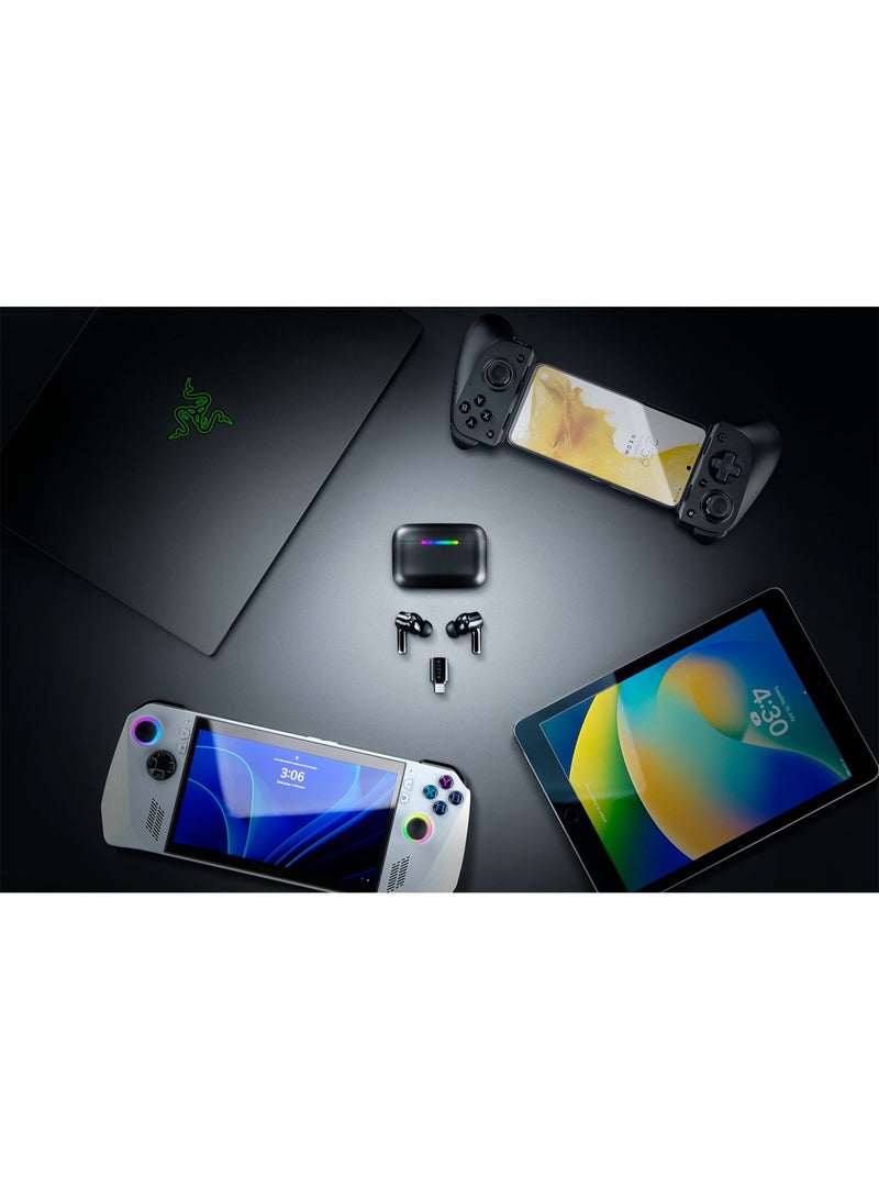 RAZER Hammerhead V3 Lineup Ultra-Low Latency, Multi-Platform Wireless ANC Earbuds, I RZ12-05610100-R3G1 black - Image 5