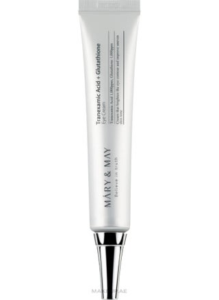 mary&may - tranexamic acid + glutathione eye cream - 12g MARY & MAY | Best Price Egypt GHK-Cu by LVLUP Health