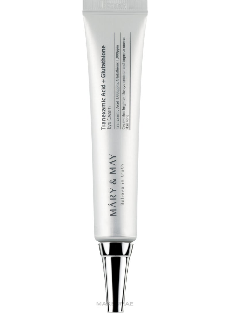MARY & MAY Tranexamic Acid + Glutathione Eye cream 12g