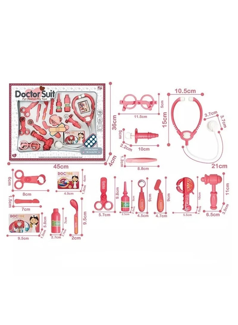 Xinletong Kids' Doctor Set - 15 Pieces - Image 1