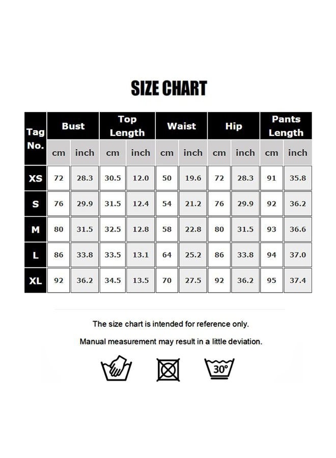 ABOCIW Workout Sets for Women 2 Piece Padded Sports Bra Tank Top High Waist Leggings Sets Gym Yoga Work Out Clothes, Royal Blue, S - Image 5