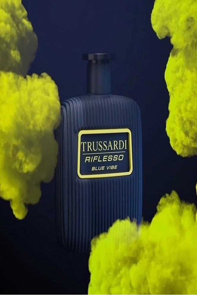 TRUSSARDI TRUSSARDI RIFLESSO BLUE VIBE - EDT - FOR MEN - 100ML  - Image 4
