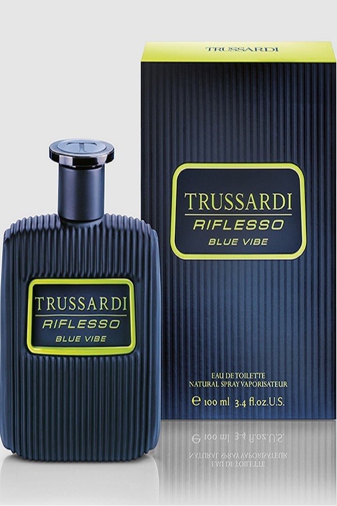 TRUSSARDI TRUSSARDI RIFLESSO BLUE VIBE - EDT - FOR MEN - 100ML  - Image 5
