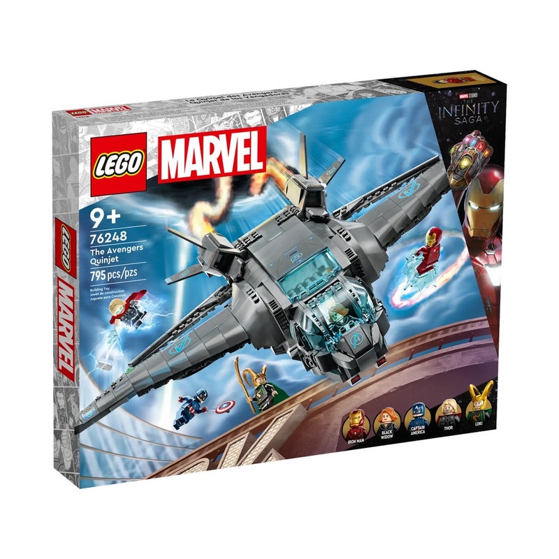 LEGO - Marvel The Avengers Quinjet 795 Pieces - 76248 - Image 1