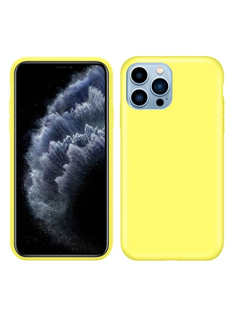 GULFLINK Back Cover Phone Protect Case for iphone 14 Pro Max Yellow  - Image 1