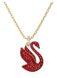 Generic Swan Red Rose Gold Color Necklace  - Image 1