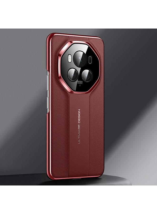 S-TOP Case For Honor Magic6 Pro Imitation Ultimate Design Plain Leather Phone Case - Image 1