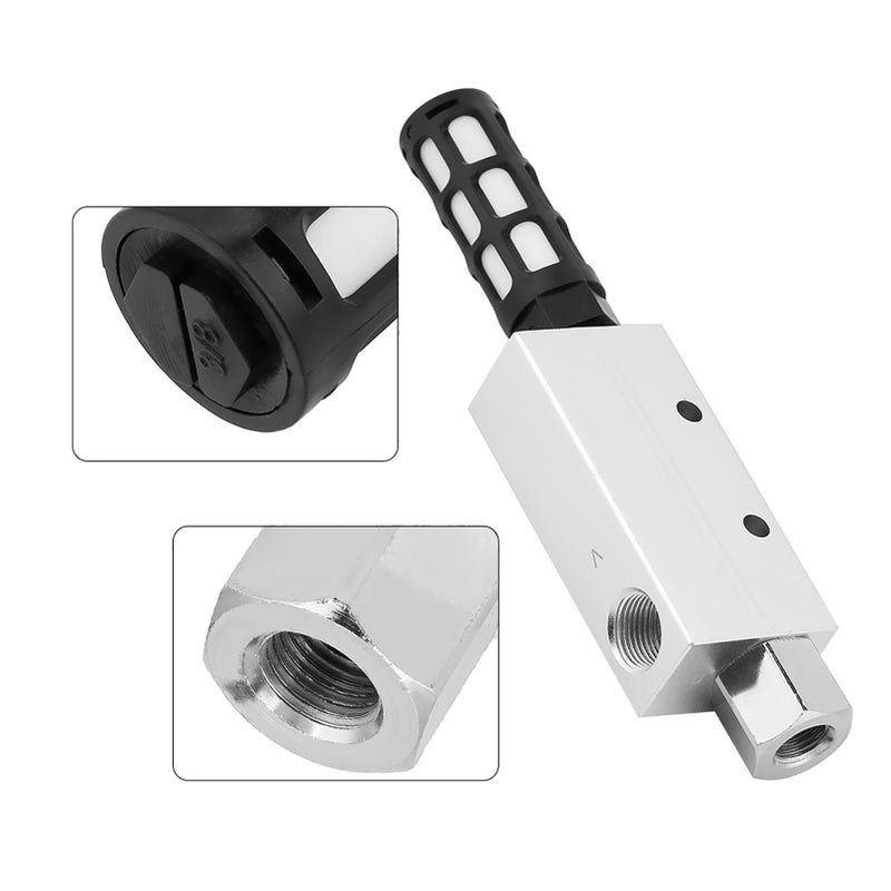 CV-20HS Pneumatic Air Exhaust Vacuum Generator Ejector with Silencer - Image 5