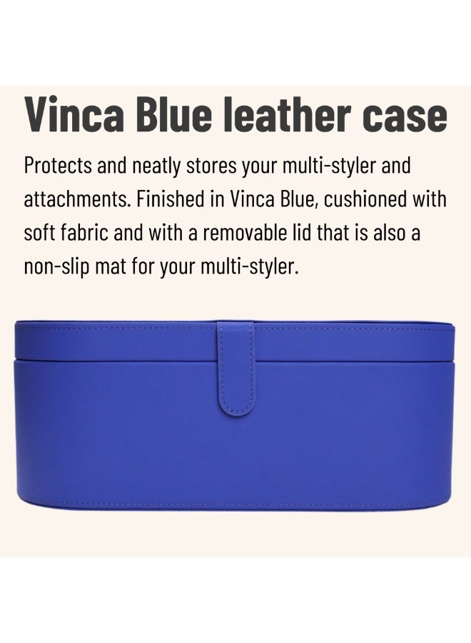 إنزو ENZO En-4133 6-in-1 Hair Styler Set– Supersonic Airwrap Dryer with Curling Barrels, Volumizing Brushes & Smoothing Comb-Blue colour - Image 2