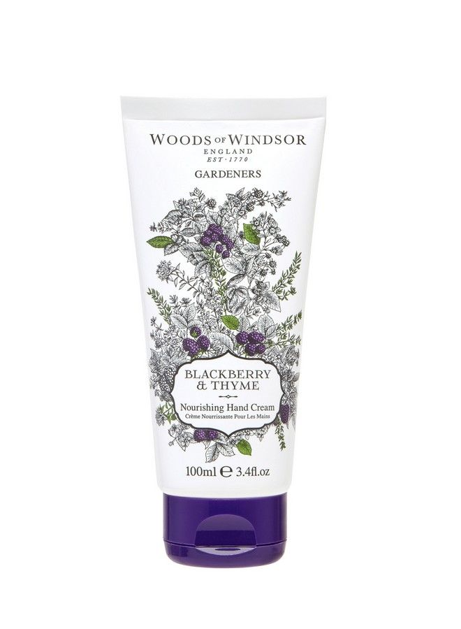 Woods Of Windsor Blackberry And Thyme Nourishing Hand Cream 100 Ml - Image 2
