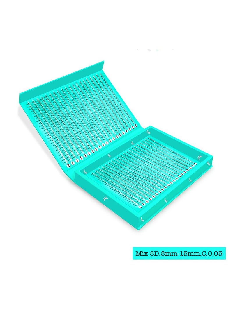 IOLITE Pre made lash fan eyelash extension tray - Image 1