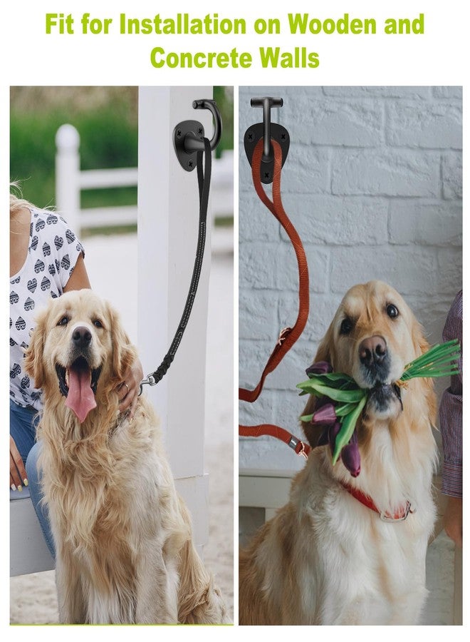 BeneLabel Dog Lead Holder Wall Entrance, Wall Lead Holder for Pet Dog Wall Hanger, Indoor and Outdoor Entrance Wall, Universal for Large/Medium/Small Canine, T Hook - Image 2