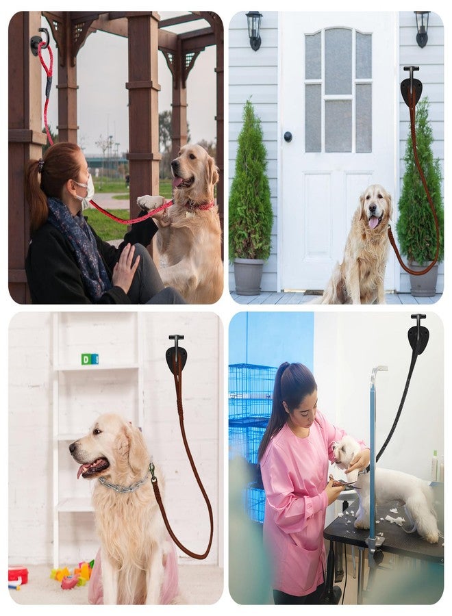 BeneLabel Dog Lead Holder Wall Entrance, Wall Lead Holder for Pet Dog Wall Hanger, Indoor and Outdoor Entrance Wall, Universal for Large/Medium/Small Canine, T Hook - Image 4