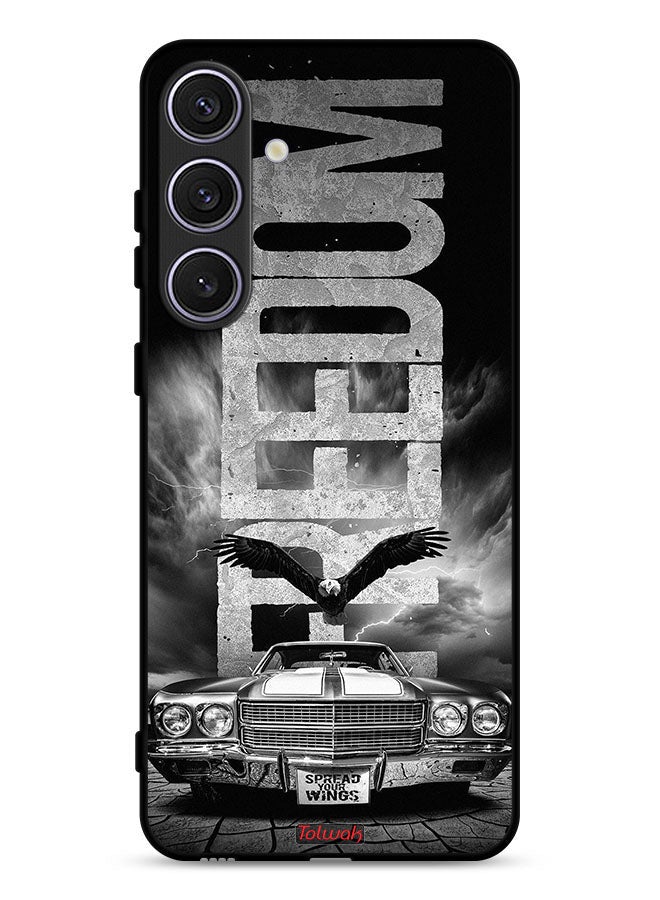 Tolwak Samsung Galaxy S24 5G Protective Case Cover Freedom Art - Image 1