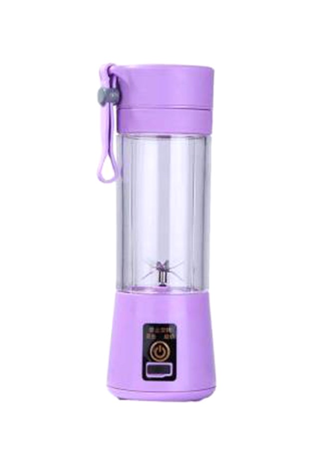 توشيونيكس خلاط وعصارة بتصميم محمول قابل للشحن مزود بعدد 6 شفرات 380 ml 1000 W HM-03 أرجواني - Image 1