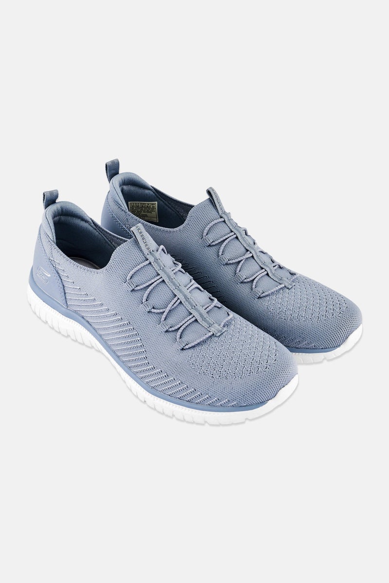 SKECHERS Women Virtue Twilight Slip On Outdoor Shoes, Grey - Image 2