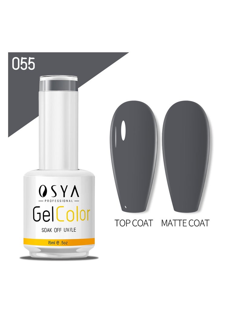 OSYA gel Nail Polish Collection Soak Off UV&LED CANNI OUTPUT Gel polish 15ml (055) - Image 1