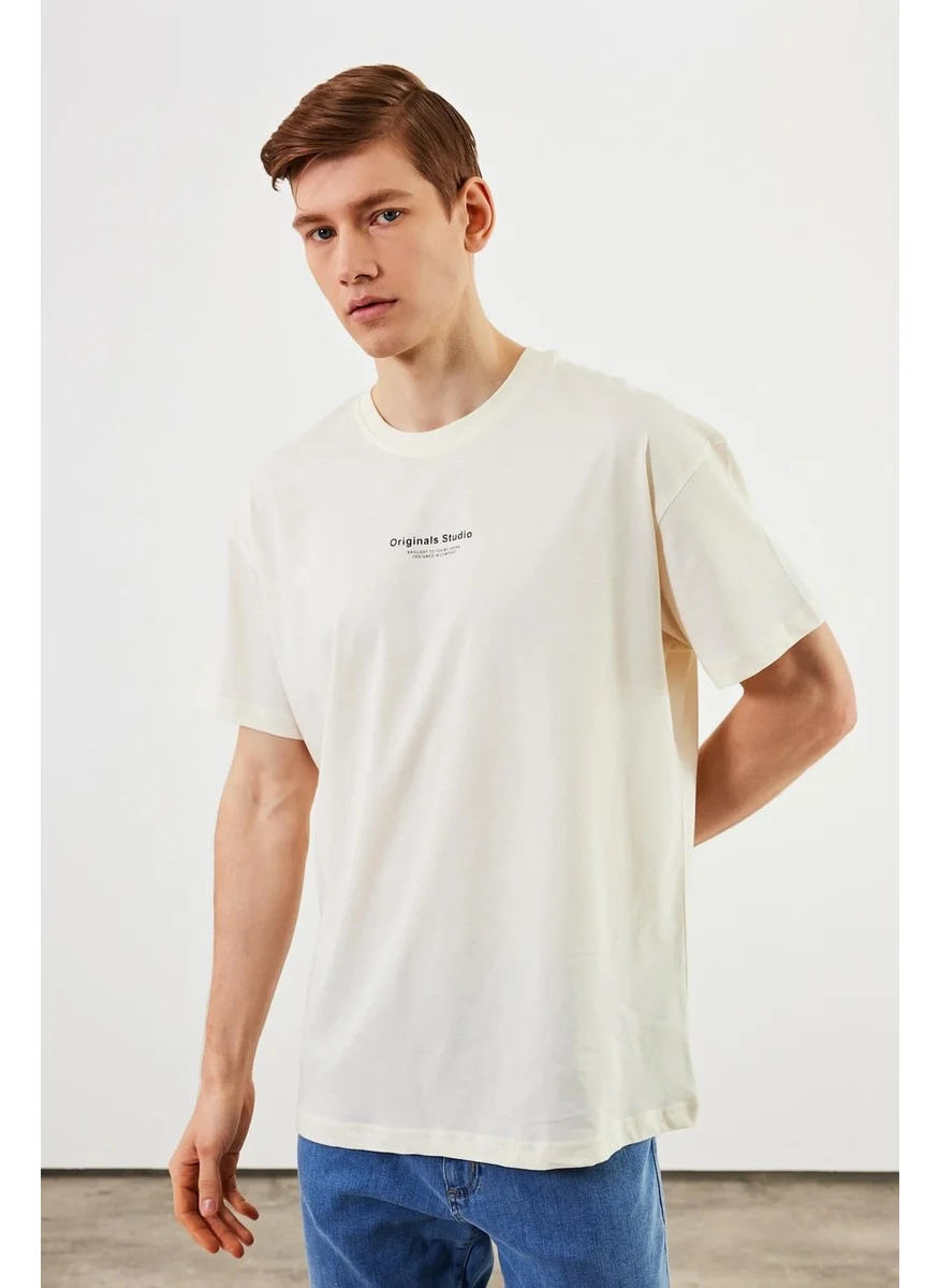 mmetalic Leo Men's Oversize T-Shirt