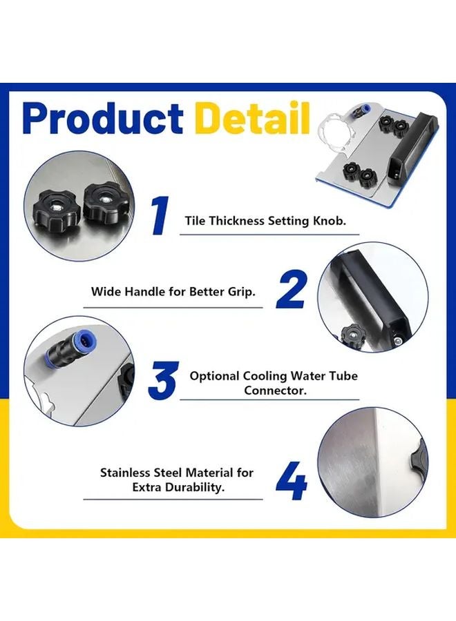 Manual 45 Degree Corner Brick Chamfering Tool With Adjustable Clamps 1pc - Image 5